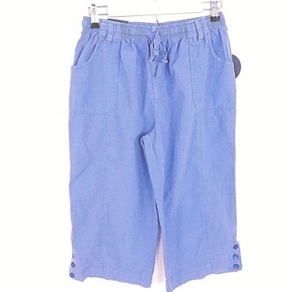 Karen Scott Womens Blue Shorts Skimmer NWT -18 - Picture 1 of 2